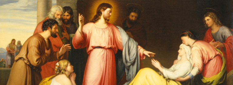 Jesús pasa en medio de nosotros y nos sana. Nos regenera con la gracia del bautismo y nos renueva, como esposos, mediante el sacramento del matrimonio