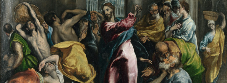 Hoy, Jesús quiere entrar en nuestra casa, dispuesto a ahuyentar y destruir aquello que nos aleja de Él