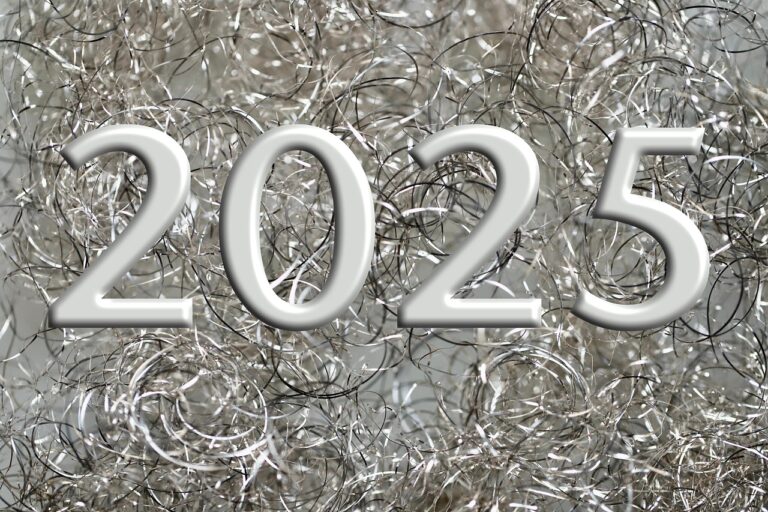 new year's day, 2025, greeting card, silver, typography, new year, sylvester, new year's eve