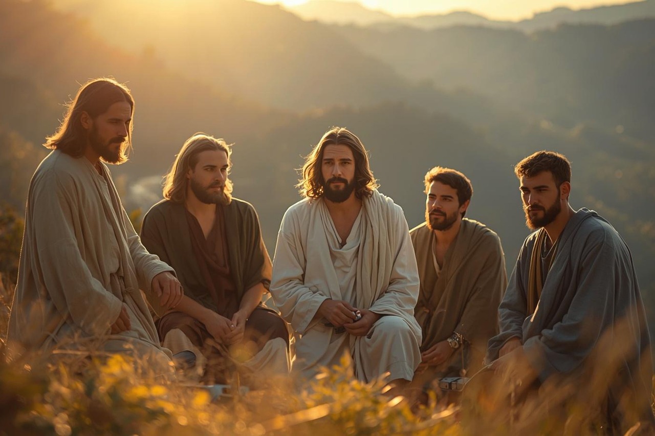 jesus loves everyone, god's love for all, no one is beyond healing, grace for all, mercy for everyone, all are welcome in christ, unconditional love of god, ai generated